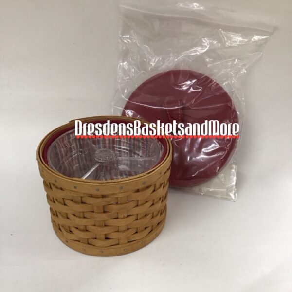 Longaberger 2004 Mothers Day Mom’s Essentials Basket Combo w/ Lid