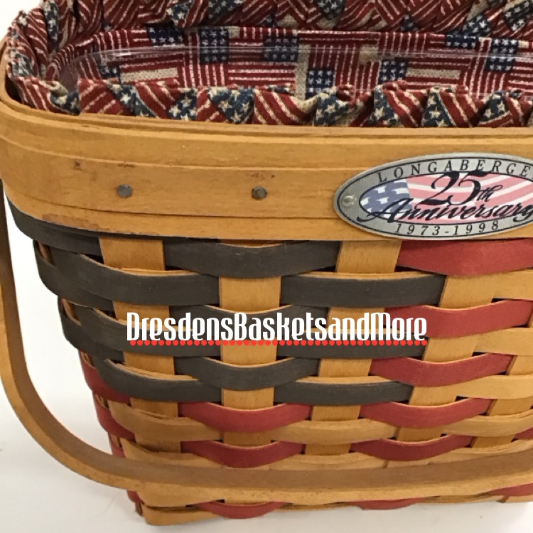 Longaberger 1998 25th Anniversary Combo*