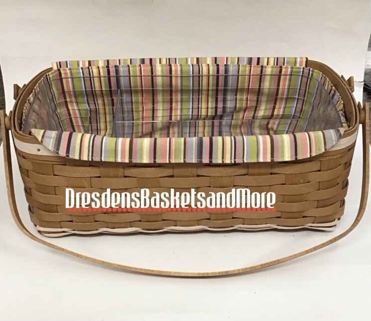 Longaberger 2010 All Together Basket w/ Divided Protector & Liner*