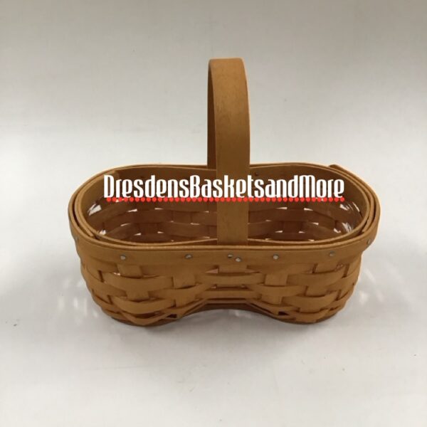Longaberger 2000 Small BBQ Buddy Basket w/ Protector
