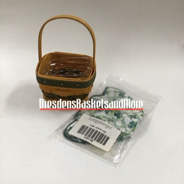 Longaberger 1999 Lots of Luck Basket Combo