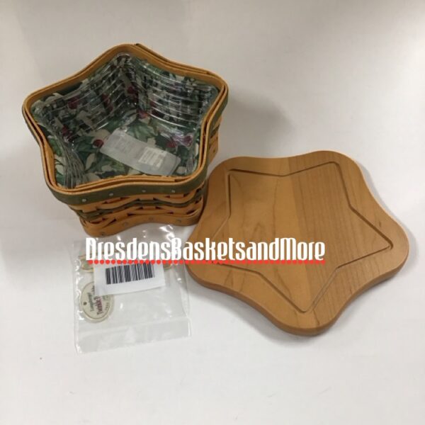 Longaberger 2001 Twinkle, Twinkle Tree Trimming Set