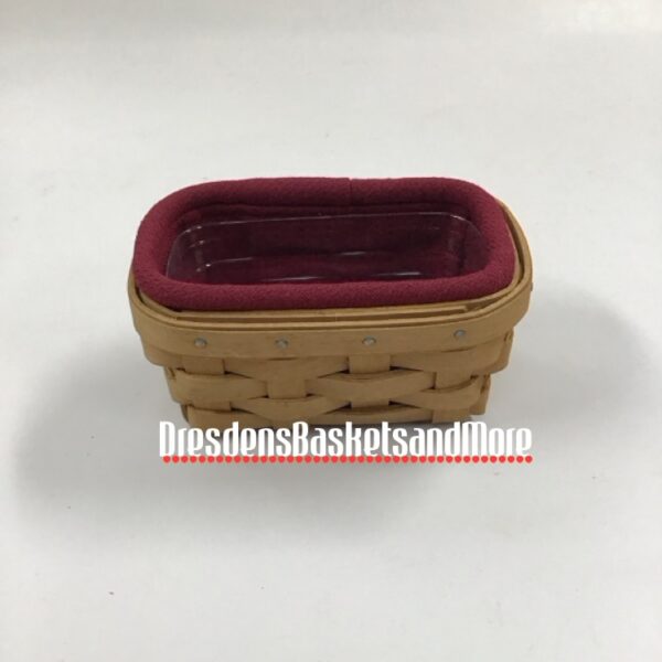 Longaberger 2003 Business Card Basket Combo