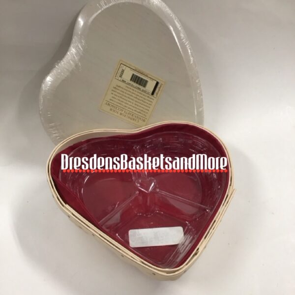 Longaberger 2005 Sweetest Heart Basket Set