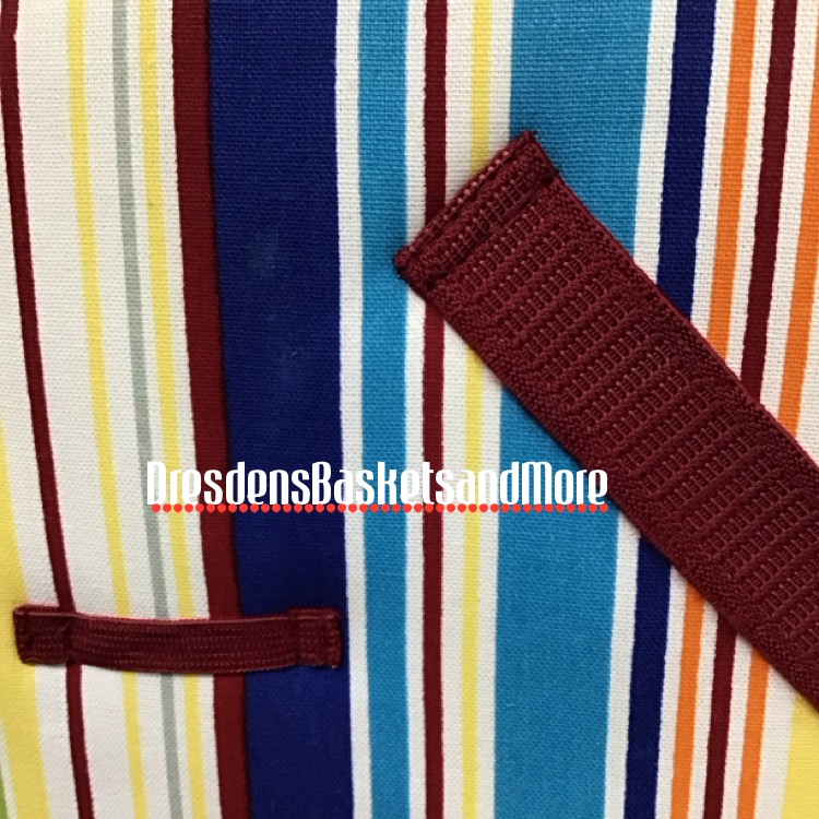 Longaberger 1998 Large Picnic Basket w/ Protector, Riser & Liner Set*