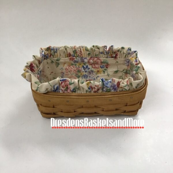 Longaberger 2004 Small Loaf Basket Combo