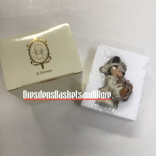 Lenox Classic Disney 2004 Mickey Christmas Figurine NIB
