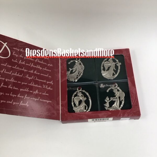 Angel Longaberger Pewter Ornaments 1999
