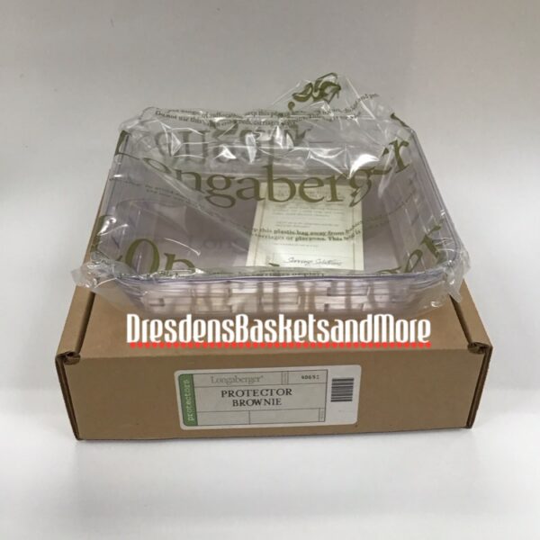 Longaberger Hard Brownie Protector NIB