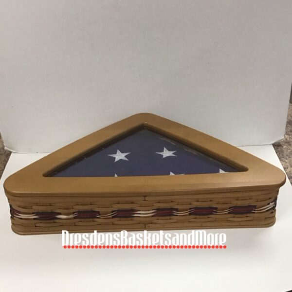 RARE Longaberger 2010 American Celebrations Large Flag Basket Set*