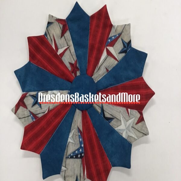 Mini Table Topper Barn Star