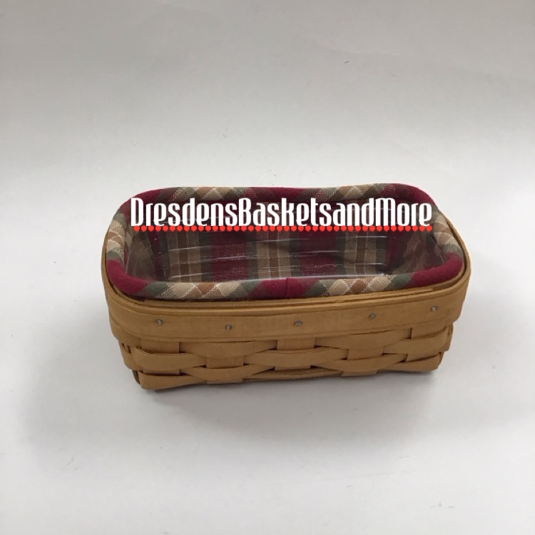 Longaberger 2004 Small Loaf Basket Combo