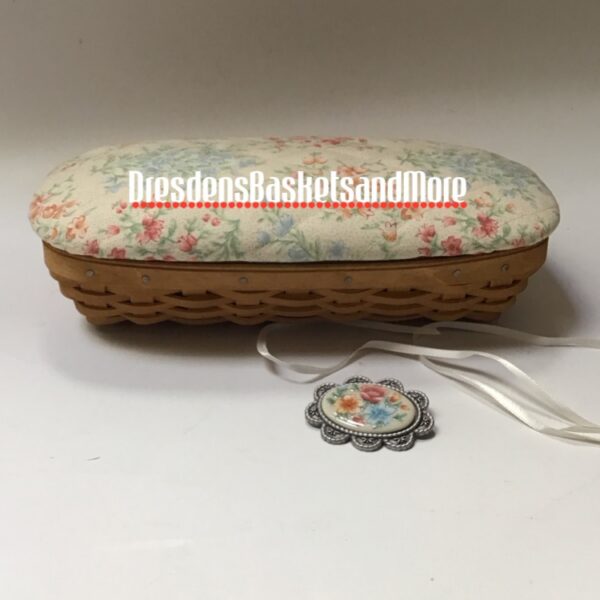 Longaberger 2003 Mother's Day Special Things Basket w/ Protector, Tie On & Lid