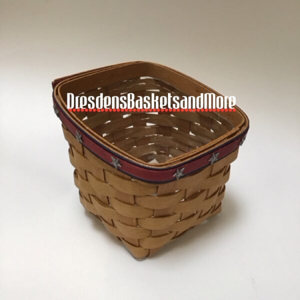 Longaberger 2010 Desk Pal Basket w/ Protector