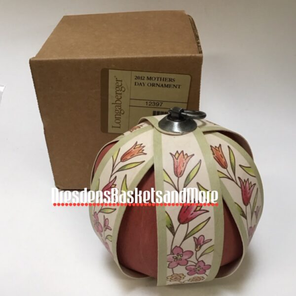 Longaberger 2012 Mother's Day Ornament NIB
