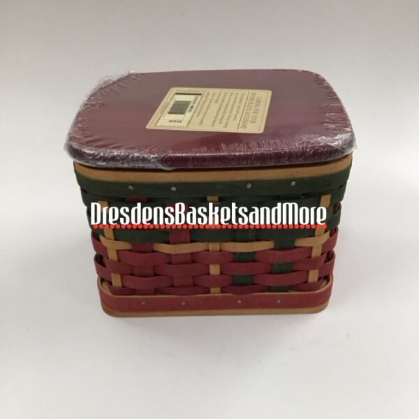 Longaberger 2006 Holiday Home Basket w/ Protector & Lid*