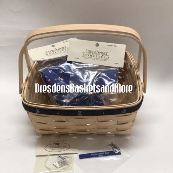 Longaberger 2006 Boyd's Basket Fest MAB Basket Set SIGNED