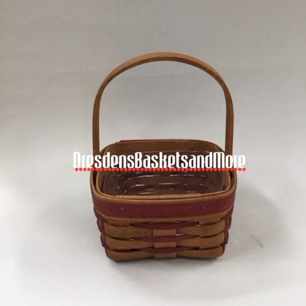 Longaberger 1993 Sweetheart Basket w/ Protector