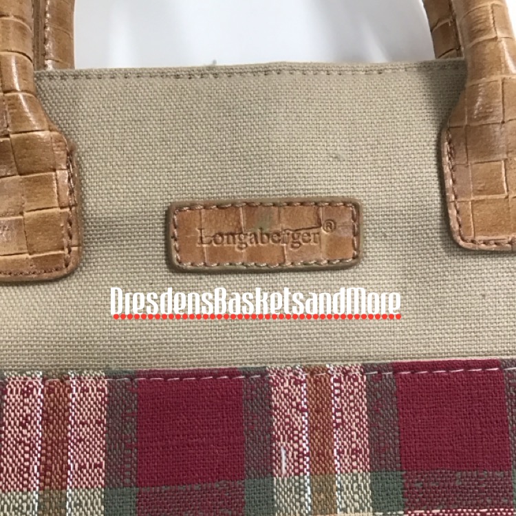 Orchard Park Plaid & Khaki Tote Bag *