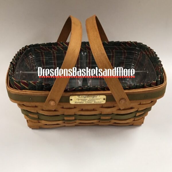 Longaberger 1996 Holiday Cheer Basket Combo*