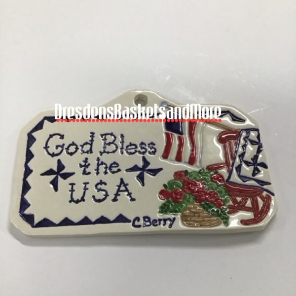 Carol Berry God Bless The USA Signed*