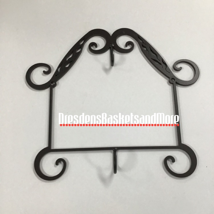 Wrought Iron Hanging Rack For Carol Berry Plaques*