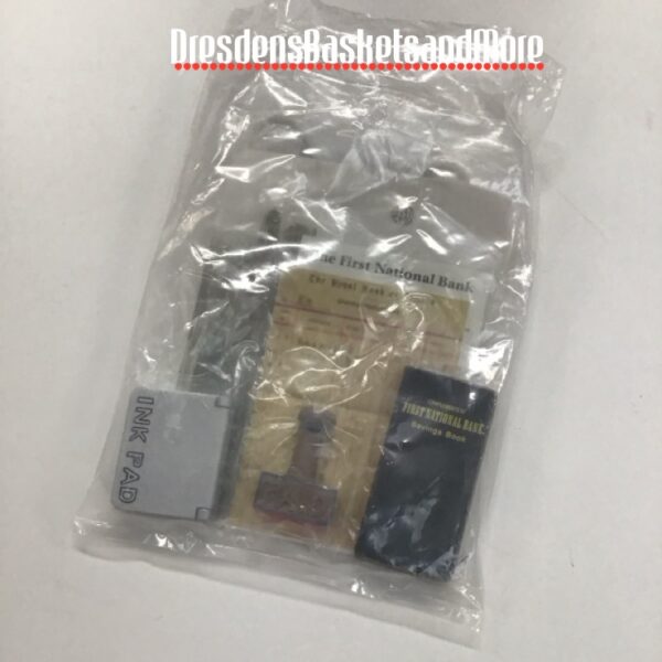 J.W. Miniature Bankers Waste Bank Inserts RARE