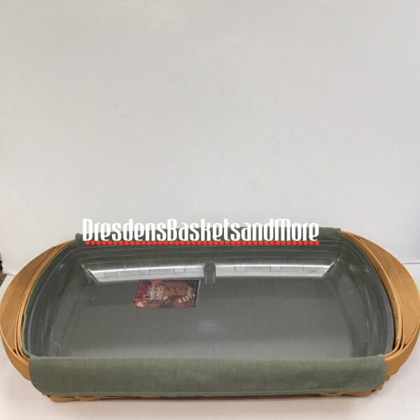 Longaberger 2002 Hostess Serve It Up Basket Combo w/ Divided Protector Set*
