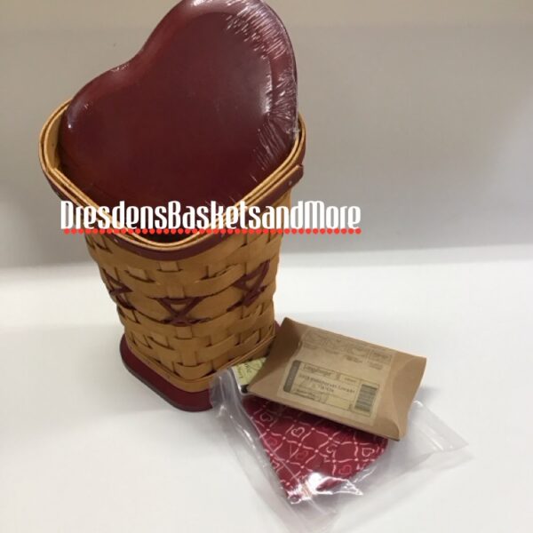 Longaberger 2008 True Love Basket Set
