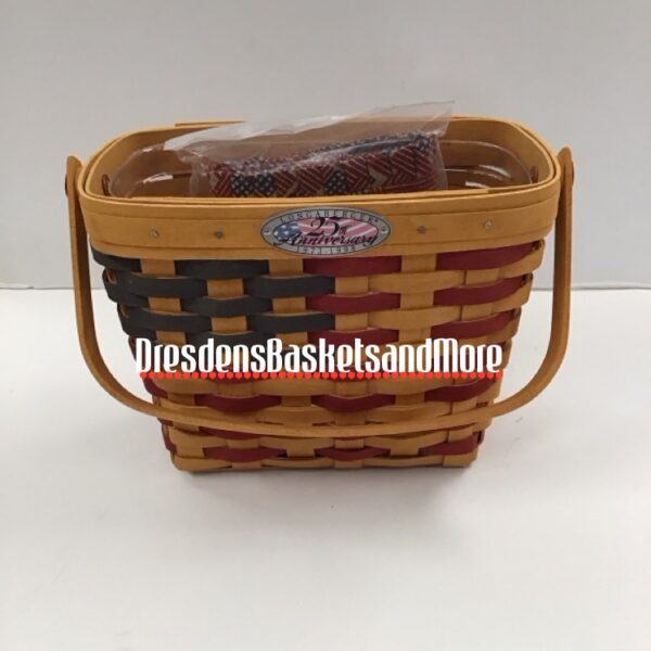 Longaberger 1998 25th Anniversary Basket Combo