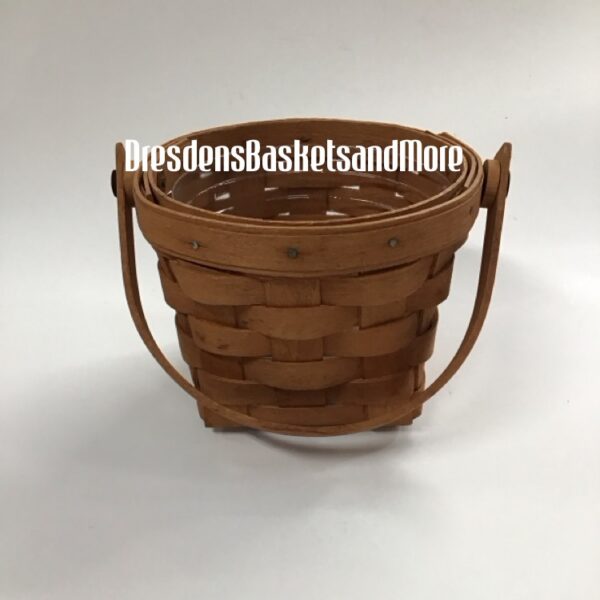 Longaberger 1990 5” Measuring Basket w/ Protector*