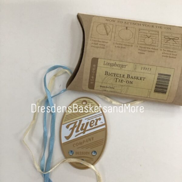 Longaberger Bicycle Tie On NIB