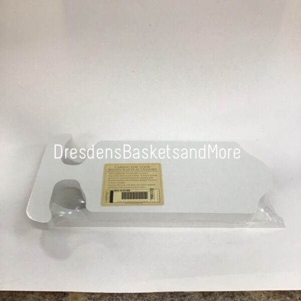 Longaberger Woodcrafts Sleigh White NIP