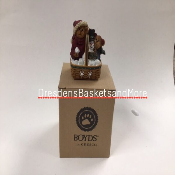 Boyd’s Fred, Frannie, and Flake Ornament Made Exclusively for Longaberger