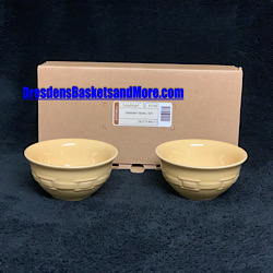 2 Longaberger Sunflower Salad Bowls New with box 2 Longaberger Sunflower Salad Bowls New with box