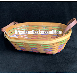 Longaberger Small Oval Basket Protector Only NEW