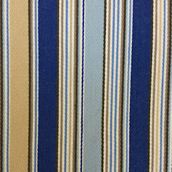 Cabana Blue Stripe Fabric Swatch