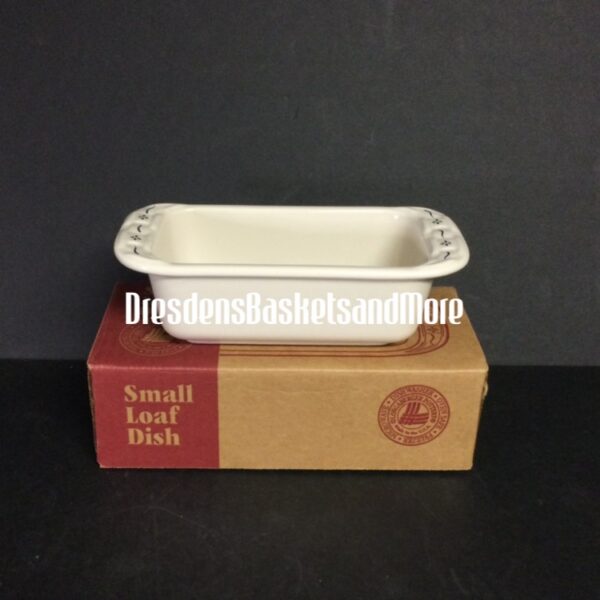 Longaberger Classic Blue Small Loaf Pan New In Box – Dresden's