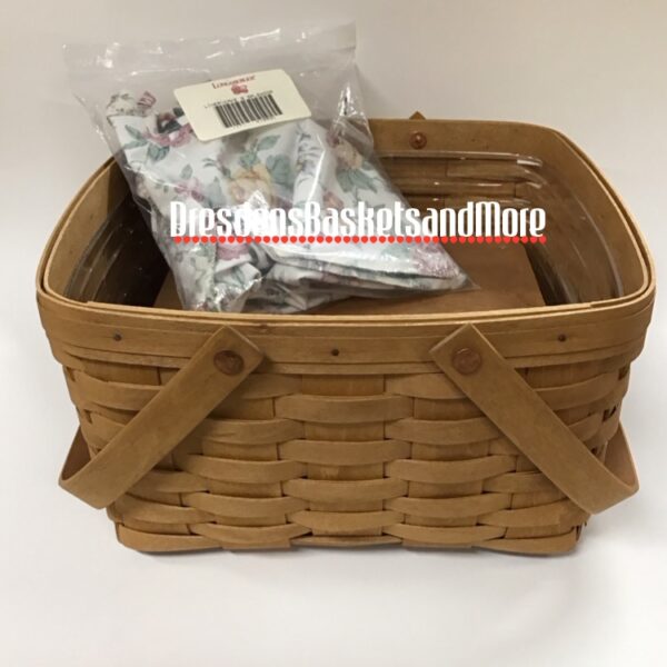 Longaberger 2002 Cake Basket Combo w/ Riser
