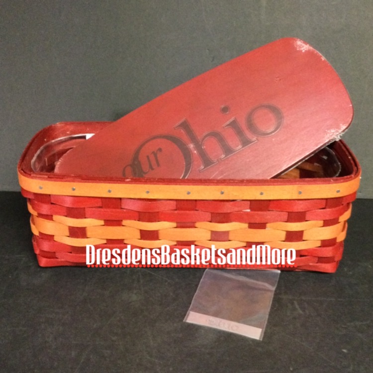 American Celebrations Longaberger Small Picnic Basket Dresden's Baskets and More