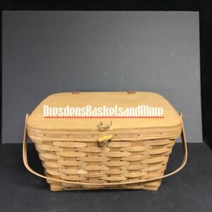 Longaberger 1983 Medium Picnic Basket SIGNED