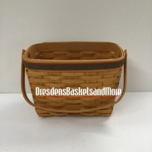 Longaberger 2001 Bee Attendance Basket SIGNED