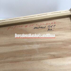 Longaberger Jewelry Box Prototype RARE