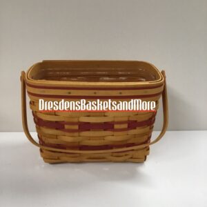 Longaberger 2000 Bee Award Basket w/ Protector SIGNED