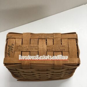 Longaberger 1988 Tour Basket SIGNED