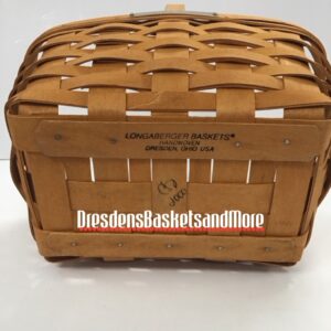 Longaberger 2000 International Sunflower Festival Frankfort, Ohio Spring Basket w/ Protector*