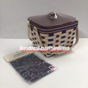 2011 Summer Celebration Tote Basket Set SIGNED