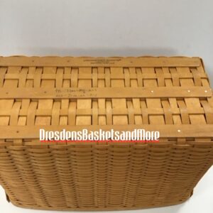 Longaberger Classic Small Weave Rectangle Prototype Basket* RARE