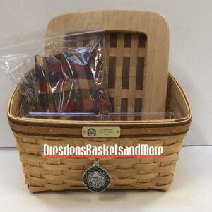 Longaberger 2006 Golf Club Basket Set SIGNED