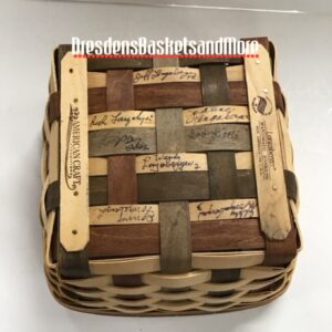 Longaberger 2006 Bee Facilitator Basket SIGNED